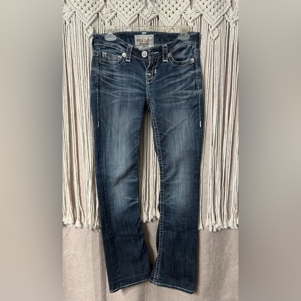 Women's BIG STAR Low Waisted Denim Jeans Sz 25 L
